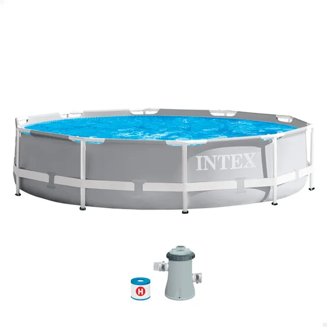 Kit de Piscine « Prism » Rond 3,05×0,76cm – Intex