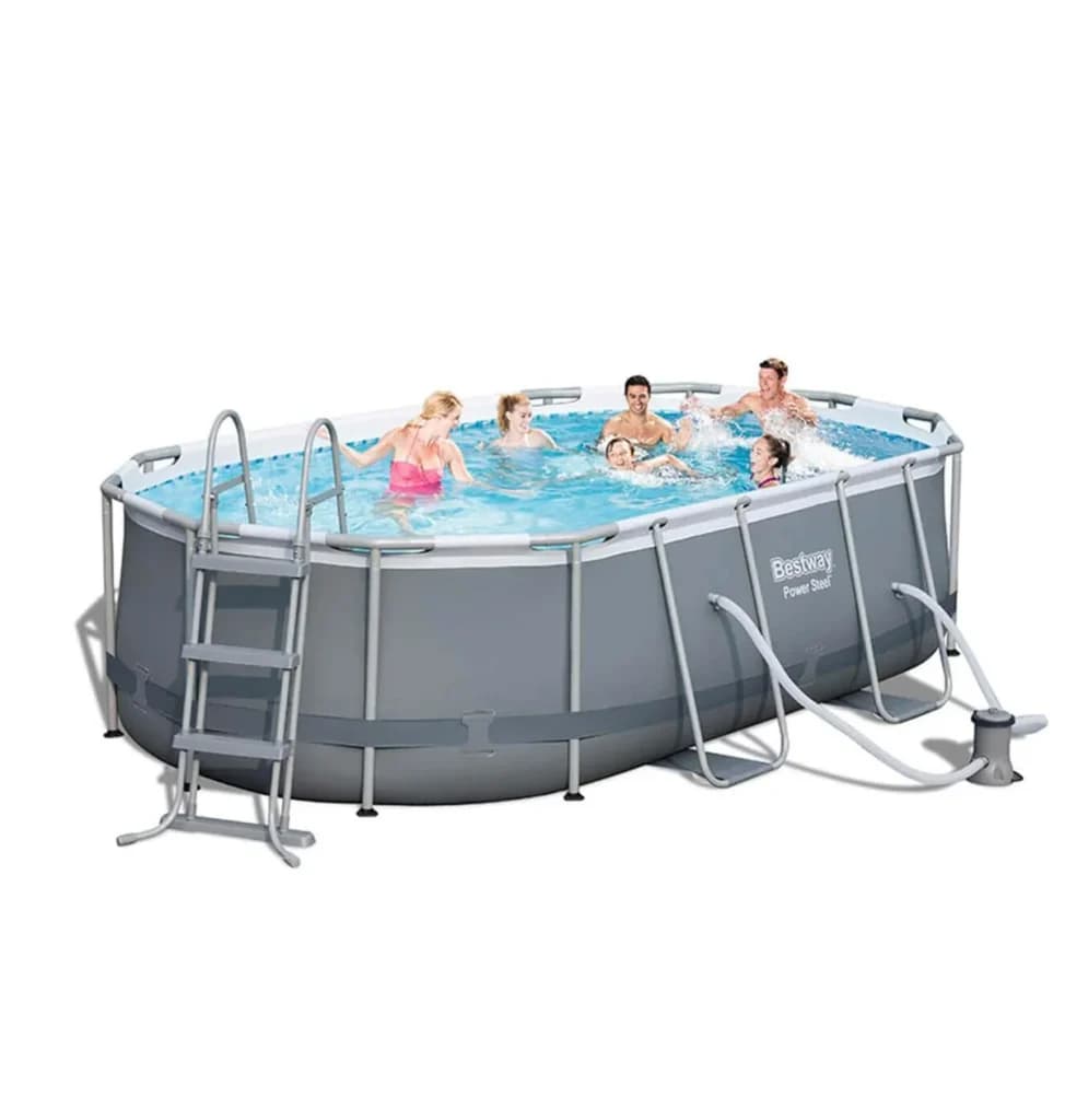 Piscine Bestway Power Steel Ovale 4,27×2,50×1,00