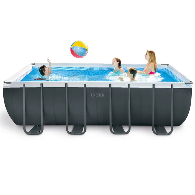 Piscine Tubulaire INTEX Ultra XTR Rectangulaire L.5,49 x l.2,74 x H.1,32 m